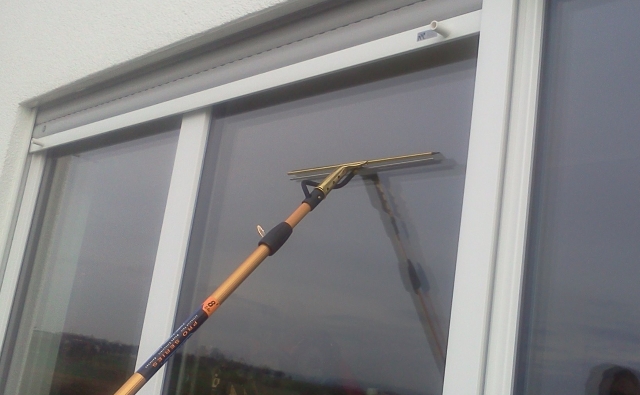 Fensterwischer-Optima mit 2,4m Stange